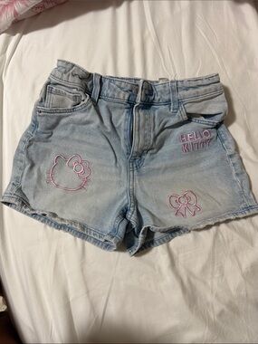 H&M GIRLS HELLO KITTY SHORTS - SZ 10